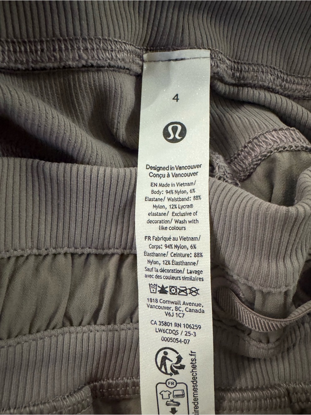 lululemon Dance Studio Mid-Rise Jogger Pants sz 4— NEW - Picture 8 of 10
